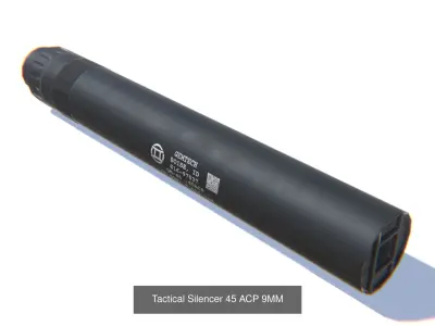 Tactical Silencers Bundle 3D Model Pack