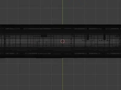 H0 1-87 scale Umbauwagen BD3yg 2nd class with luggage room 3D print model
