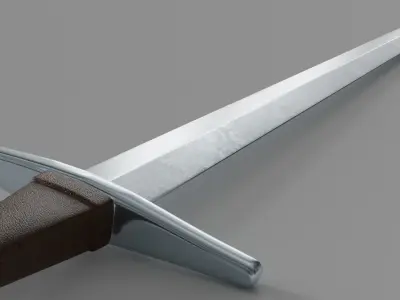longsword 3D model