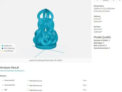 Wax Seal Pendant 3D print model