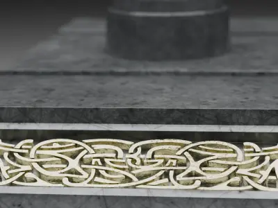 Thor Hammer Low-poly 3D model purchase