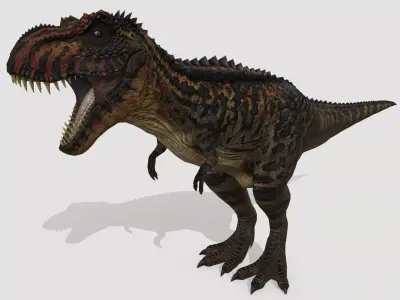 Tyrannosaurus Rex Low-poly 3D model 4