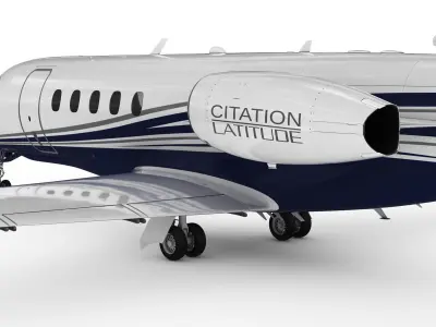Cessna Citation Latitude 3D model order