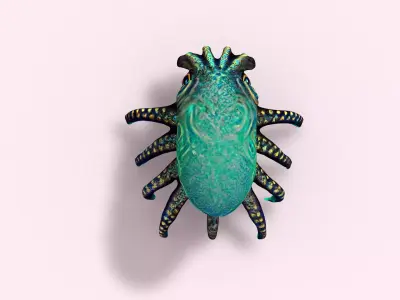 Octopus 3D model get