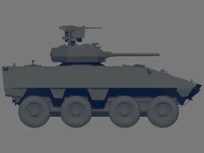 VBCI-2 MCT30 3D model