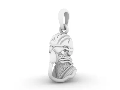 military aviation pilot pendant 3D print model