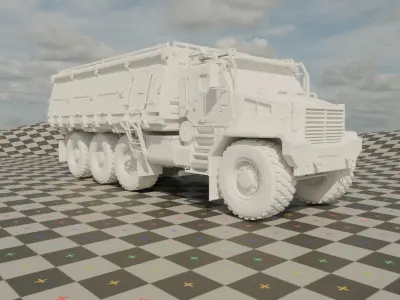 Armored Truck 3D model purchase