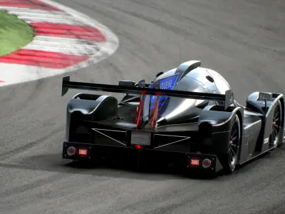Duqueine D08 Le Mans Prototype LMP3 3D model