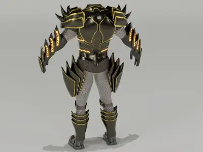 Dragon armor 3D model