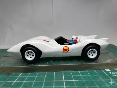 Mach 5 Speed Racer  - 1 32 Slot car Body - Private License Only 3D print model