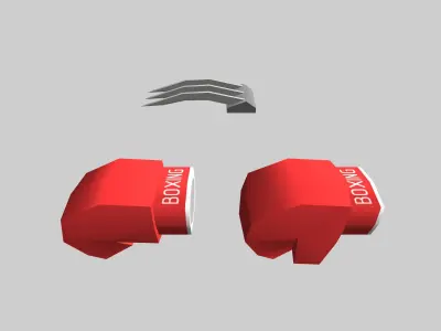 Low poly Melee and Tools Low-poly 3D model
