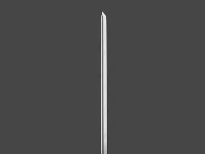 Medieval Long Sword - Game Ready Free low-poly 3D model