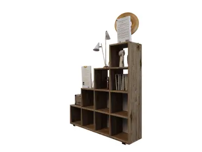 Slide Rack Bricks 3D model