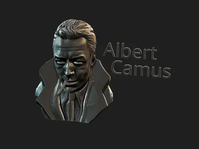  Albert Camus 3D print model