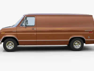 1976 Ford Econoline 3D model