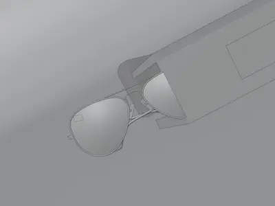 Rayban Goggles  3D model