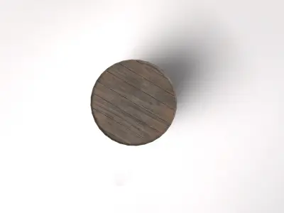 Free Barrel  Free low-poly 3D model