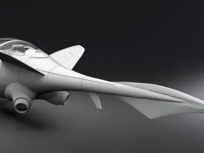 Seaquest Stinger Scale model 3D print model