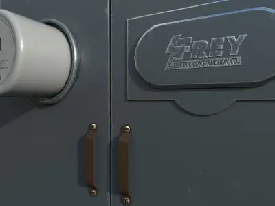 Electrical Box 3D model