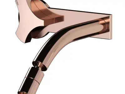 Ziqq Taps For Washbasin  Bidet Low-poly 3D model