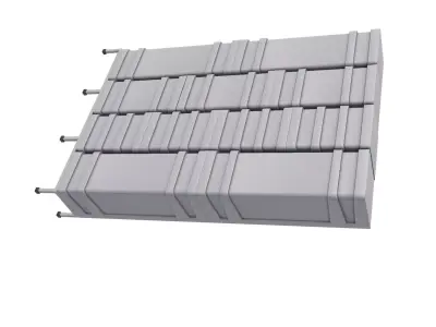 Locker 3D model purchase