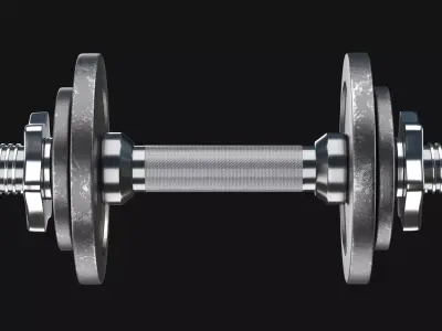 Gym Dumbbell 3D model purchase