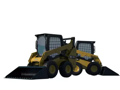 Mini Excavator CAT 3D model