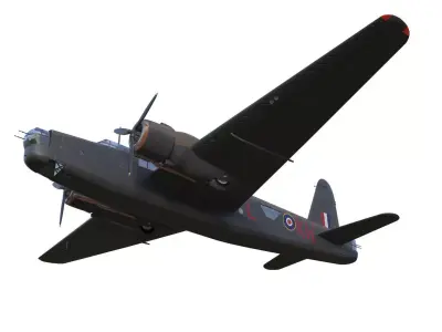 vickers wellington mk III 3D model