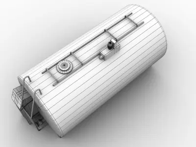 Product Storage Tank 3D model