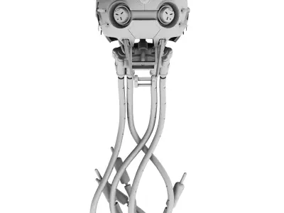 Hub Robot 3D model