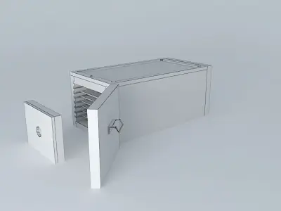 Sharpening box 3D model