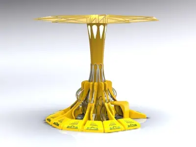 CIKLA vacuum cleaner 3D model