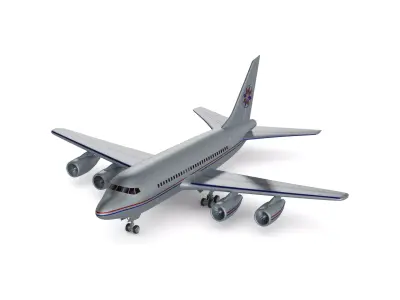 Commercial Airliner 3D model