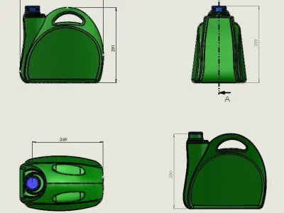 jerry can Free 3D model purchase