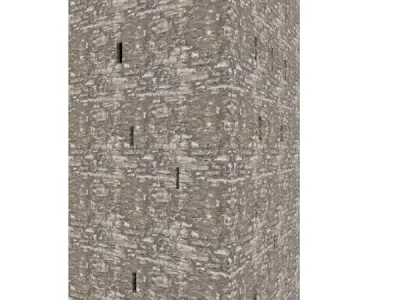 Medieval tower - low poly model with interior Free 3D model