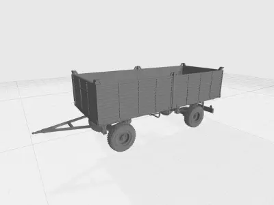 Big Trailer 3D print model