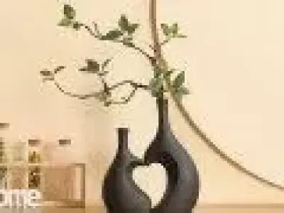  double flower vase Free 3D print model