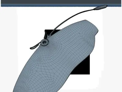 Brake Pads Low SM Low-poly 3D model