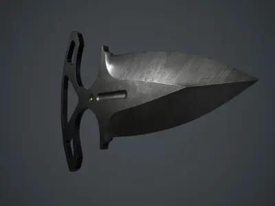 Shadow Dagger PBR Game Ready Low-poly 3D model