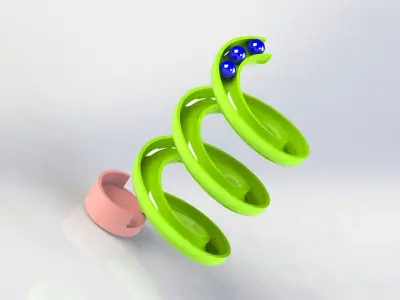 motion study 3D model