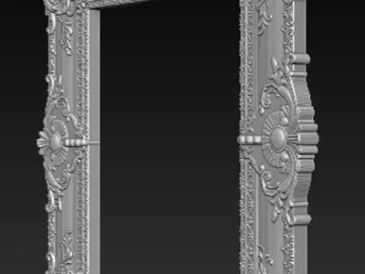 Frame Relief 9 3D Model 3D print model