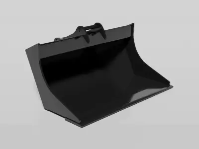 JST Nordic Line 20-25 Ton Grading Bucket Low-poly 3D model