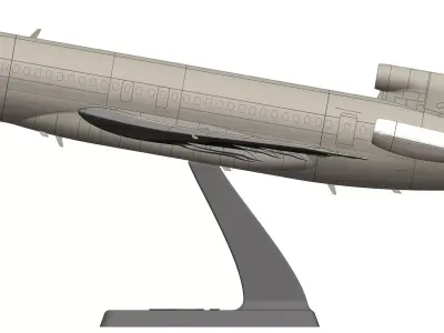 26802 Model kit Boeing 727-200 Up 3D print model