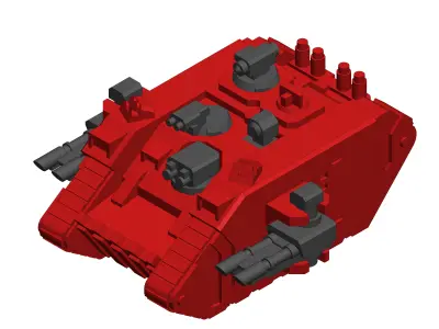 Micro LR Free 3D print model