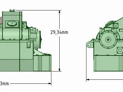 winch for ship model   Rostock 3D print model