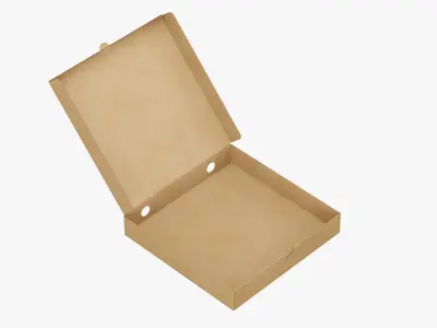 Pizza Box 2 3D model