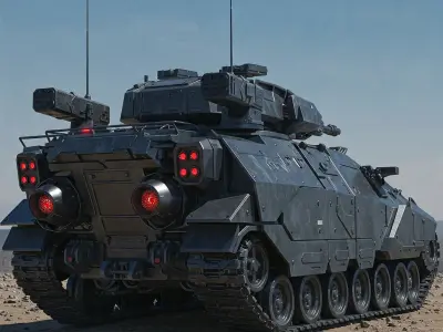 WAR TANK Free 3D model