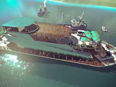 Mohan ship 3D model