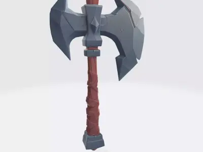 Battle Axe 3 3D model