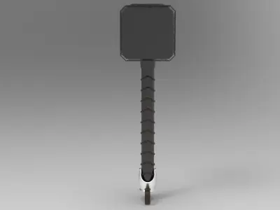 Thor hammer 3D model